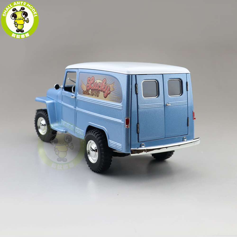 1/18 1955 WILLYS JEEP STATION WAGON Road Signature Diecast Model