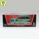 1/18 1955 WILLYS JEEP STATION WAGON Road Signature Diecast Model Toys Car Boys Girls Gifts