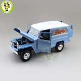 1/18 1955 WILLYS JEEP STATION WAGON Road Signature Diecast Model Toys Car Boys Girls Gifts