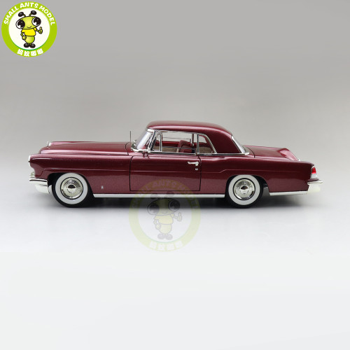 1/18 1956 Ford Lincoln Continental Mark Ⅱ 2 Road Signature Diecast Model Toys Car Boys Girls Gifts