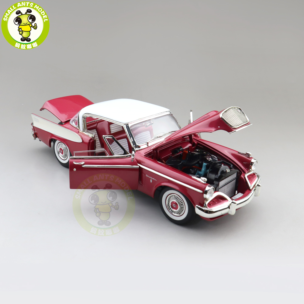 1/18 1958 STUDEBAKER GOLDEN HAWK Road Signature Diecast Model Toys