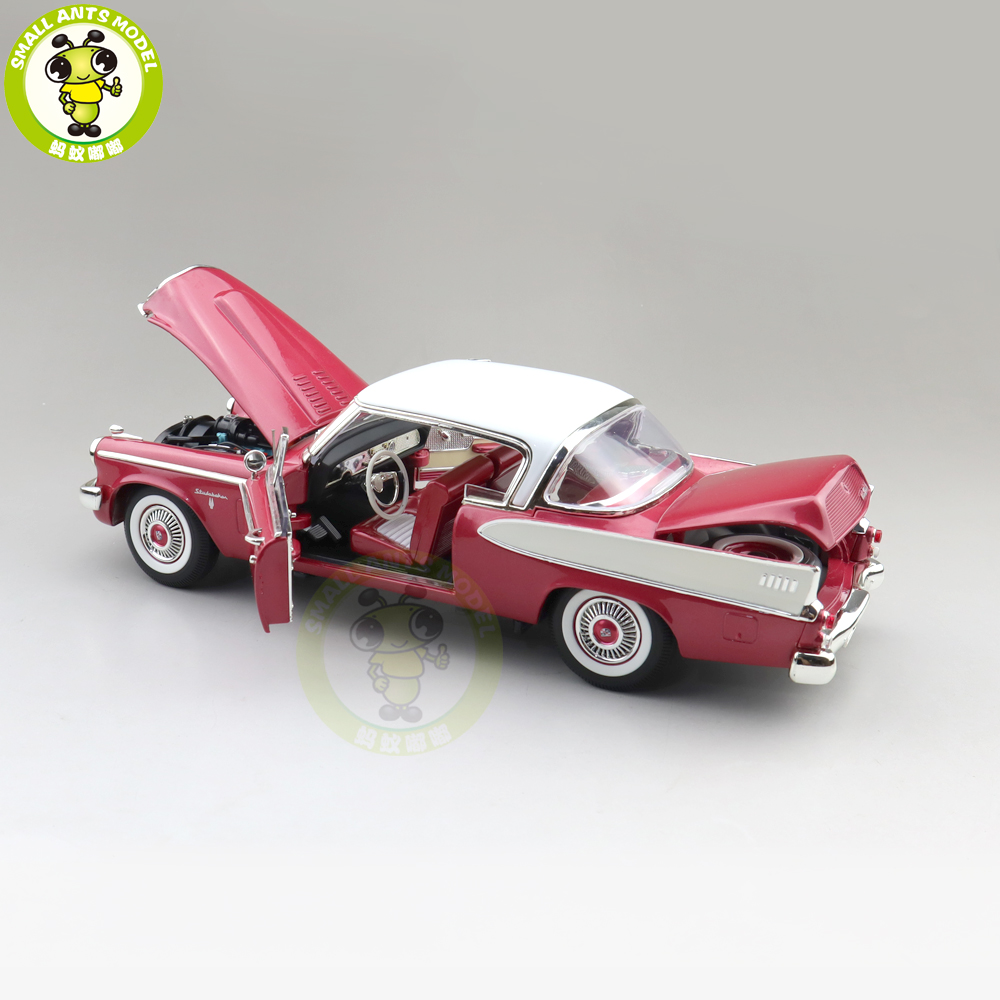 1/18 1958 STUDEBAKER GOLDEN HAWK Road Signature Diecast Model Toys