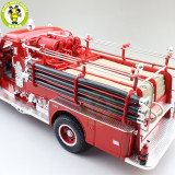 1/24 1958 Seagrave Model 750 FIRETRUCK Road Signature Diecast Model Toys Car Truck Boys Girls Gifts