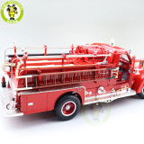 1/24 1958 Seagrave Model 750 FIRETRUCK Road Signature Diecast Model Toys Car Truck Boys Girls Gifts