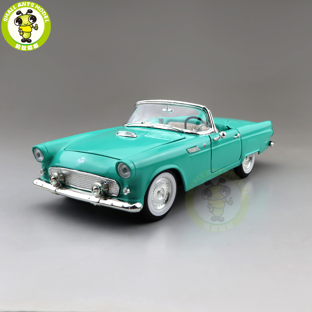 1/18 1955 Ford THUNDERBIRD Road Signature Diecast Model Car Toys