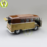1/18 1962 Volkswagen VW Microbus Road Signature Diecast Model Car Toys Gifts