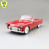 1/18 1955 Ford THUNDERBIRD Road Signature Diecast Model Car Toys Boys Girls Gift Yellow