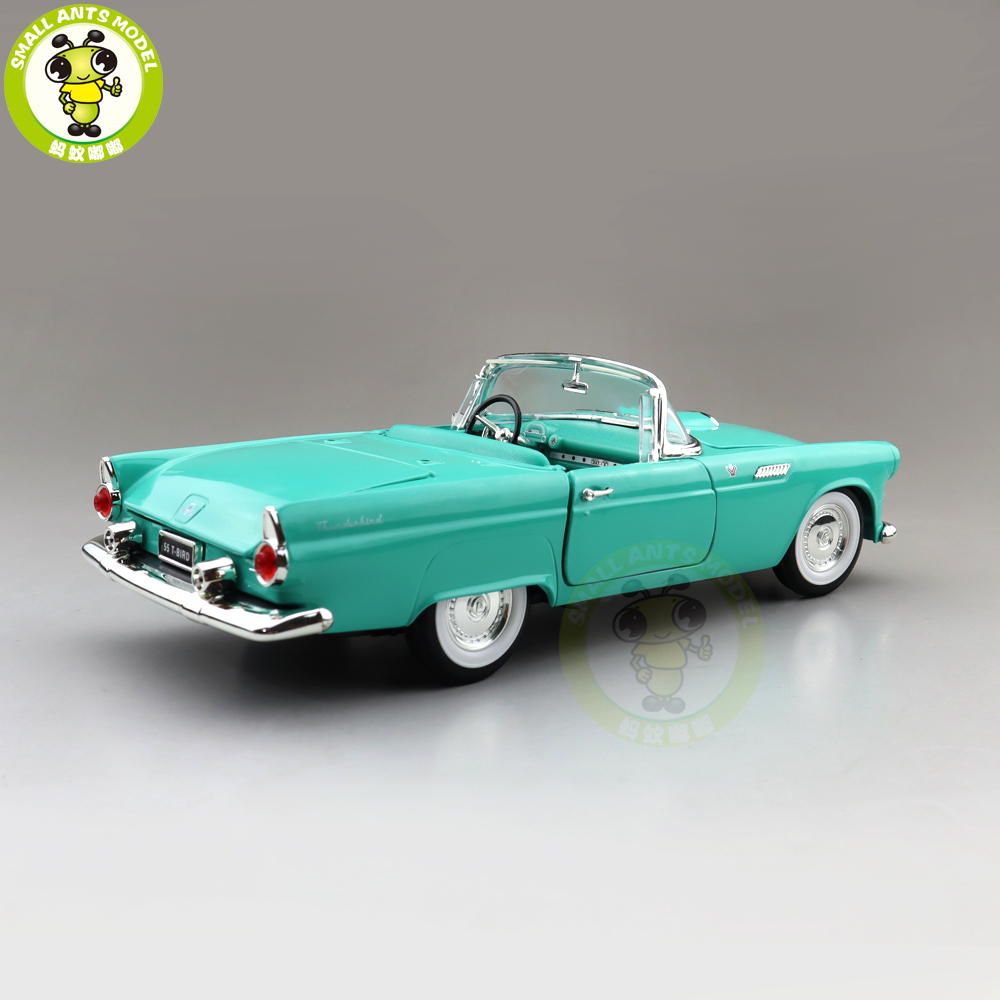 1/18 1955 Ford THUNDERBIRD Road Signature Diecast Model Car Toys