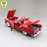 1/18 1955 Ford THUNDERBIRD Road Signature Diecast Model Car Toys Boys Girls Gift Yellow