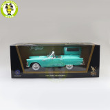 1/18 1955 Ford THUNDERBIRD Road Signature Diecast Model Car Toys Boys Girls Gift Yellow