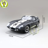 1/18 1965 Ford Shelby COBRA DAYTONA COUPE Road Signature Diecast Model Car Toys Boys Girls  Gift Yellow