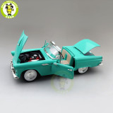 1/18 1955 Ford THUNDERBIRD Road Signature Diecast Model Car Toys Boys Girls Gift Yellow