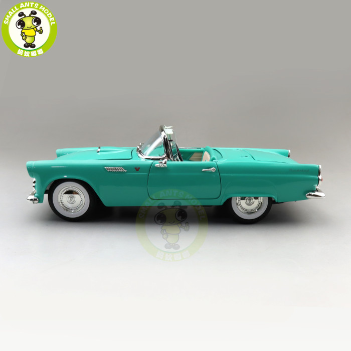 1/18 1955 Ford THUNDERBIRD Road Signature Diecast Model Car Toys Boys Girls Gift Yellow