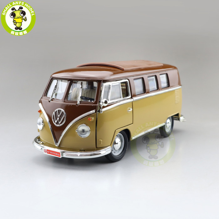 1/18 1962 Volkswagen VW Microbus Road Signature Diecast Model Car Toys Gifts