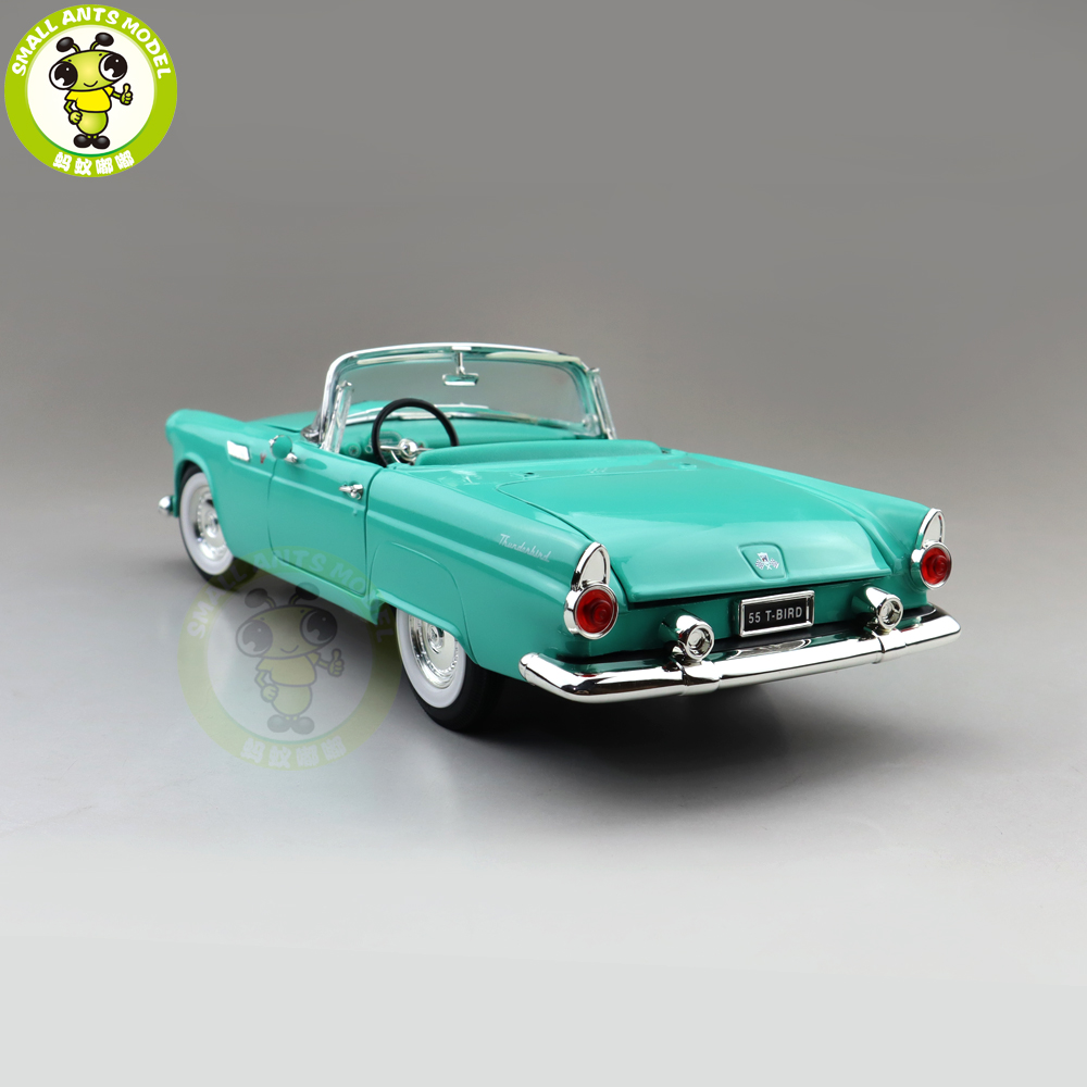 1/18 1955 Ford THUNDERBIRD Road Signature Diecast Model Car Toys
