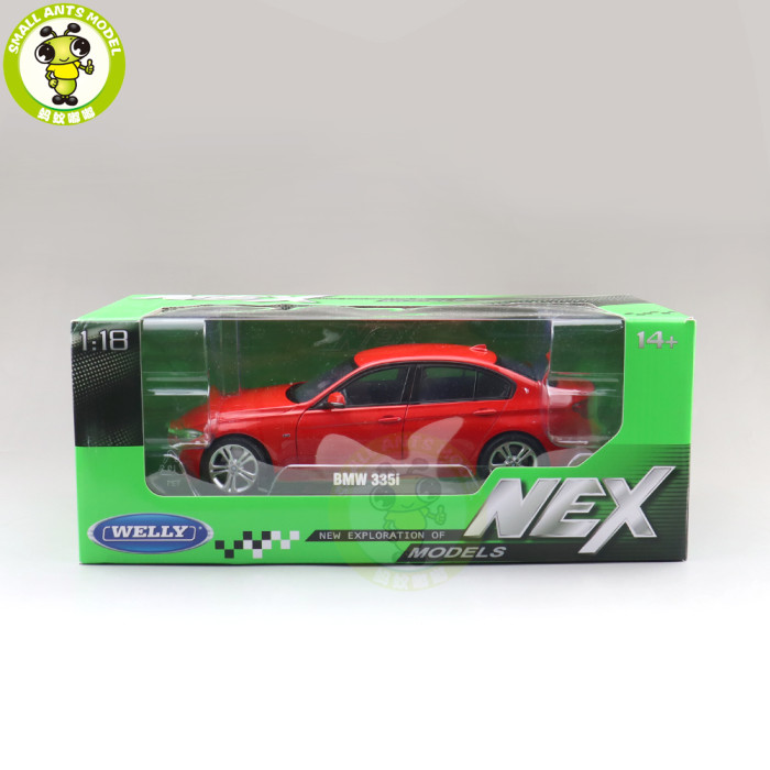 1/18 BMW 335i 335 i F30 Welly 18043 Diecast Model Toys Car Boys Girls Gifts