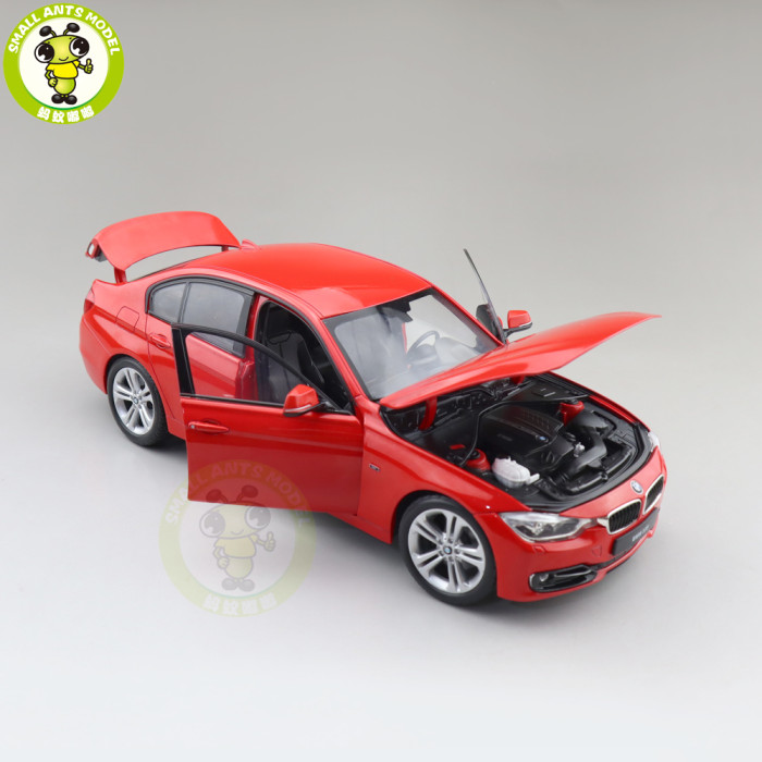 1/18 BMW 335i 335 i F30 Welly 18043 Diecast Model Toys Car Boys Girls Gifts
