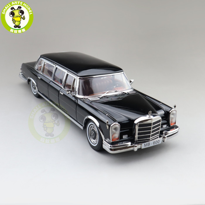 1/18 1966 Mercedes Benz 600 Pullman SUNSTAR Diecast Model Toys Car Boys Girls gifts