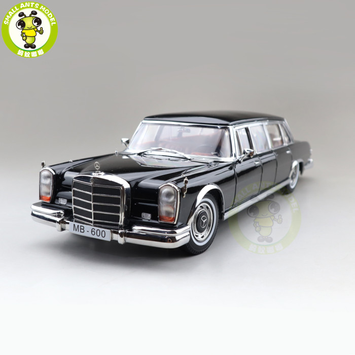 1/18 1966 Mercedes Benz 600 Pullman SUNSTAR Diecast Model Toys Car Boys Girls gifts