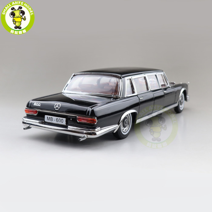 1/18 1966 Mercedes Benz 600 Pullman SUNSTAR Diecast Model Toys Car Boys Girls gifts