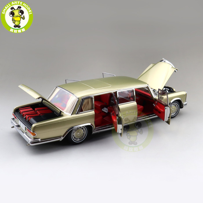 1/18 Mercedes Benz 600 Pullman W100 KengFai Diecast Model Toys Car Boys Girls Gifts