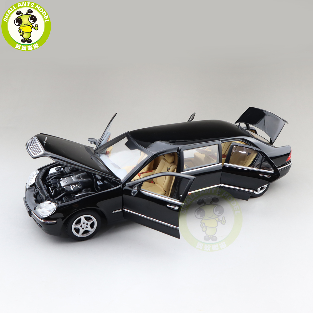 1/18 2000 Mercedes Benz S600 Pullman SUNSTAR Diecast Model Toys