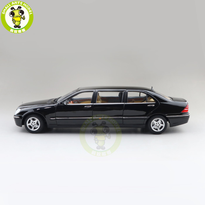 1/18 2000 Mercedes Benz S600 Pullman SUNSTAR Diecast Model Toys Car Boys Girls Gifts