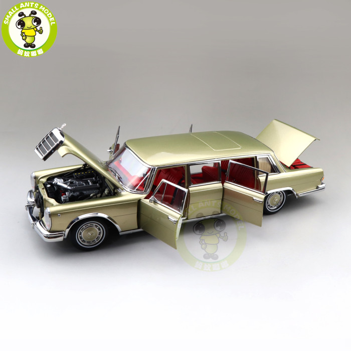1/18 Mercedes Benz 600 Pullman W100 KengFai Diecast Model Toys Car Boys Girls Gifts