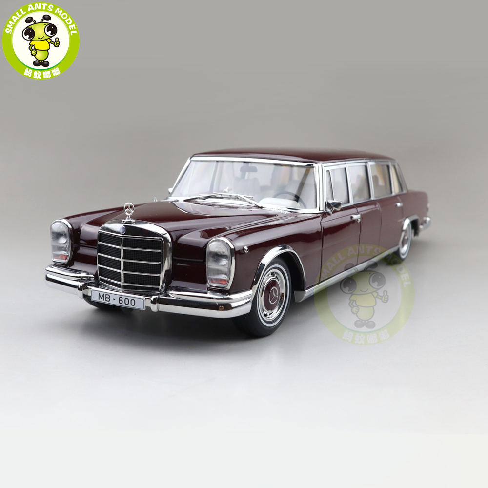 ミニカー Mercedes-Benz 600 Pullman 1/18 1/18 NZG 1968-1980 Mercedes-Benz 600 Pullman (W100) (Pearl Black