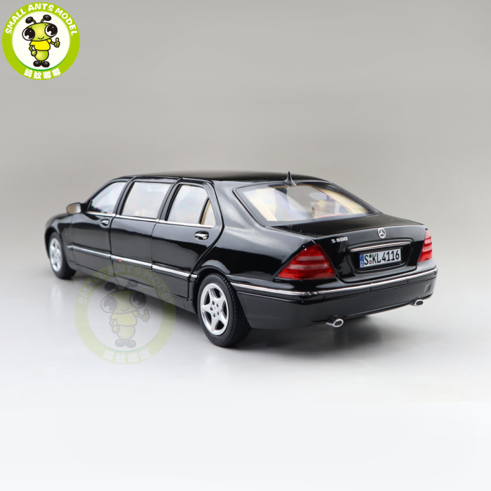 1/18 2000 Mercedes Benz S600 Pullman SUNSTAR Diecast Model Toys Car Boys Girls Gifts