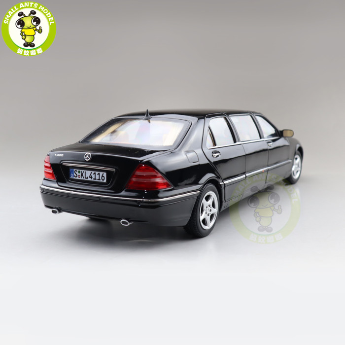 1/18 2000 Mercedes Benz S600 Pullman SUNSTAR Diecast Model Toys Car Boys Girls Gifts