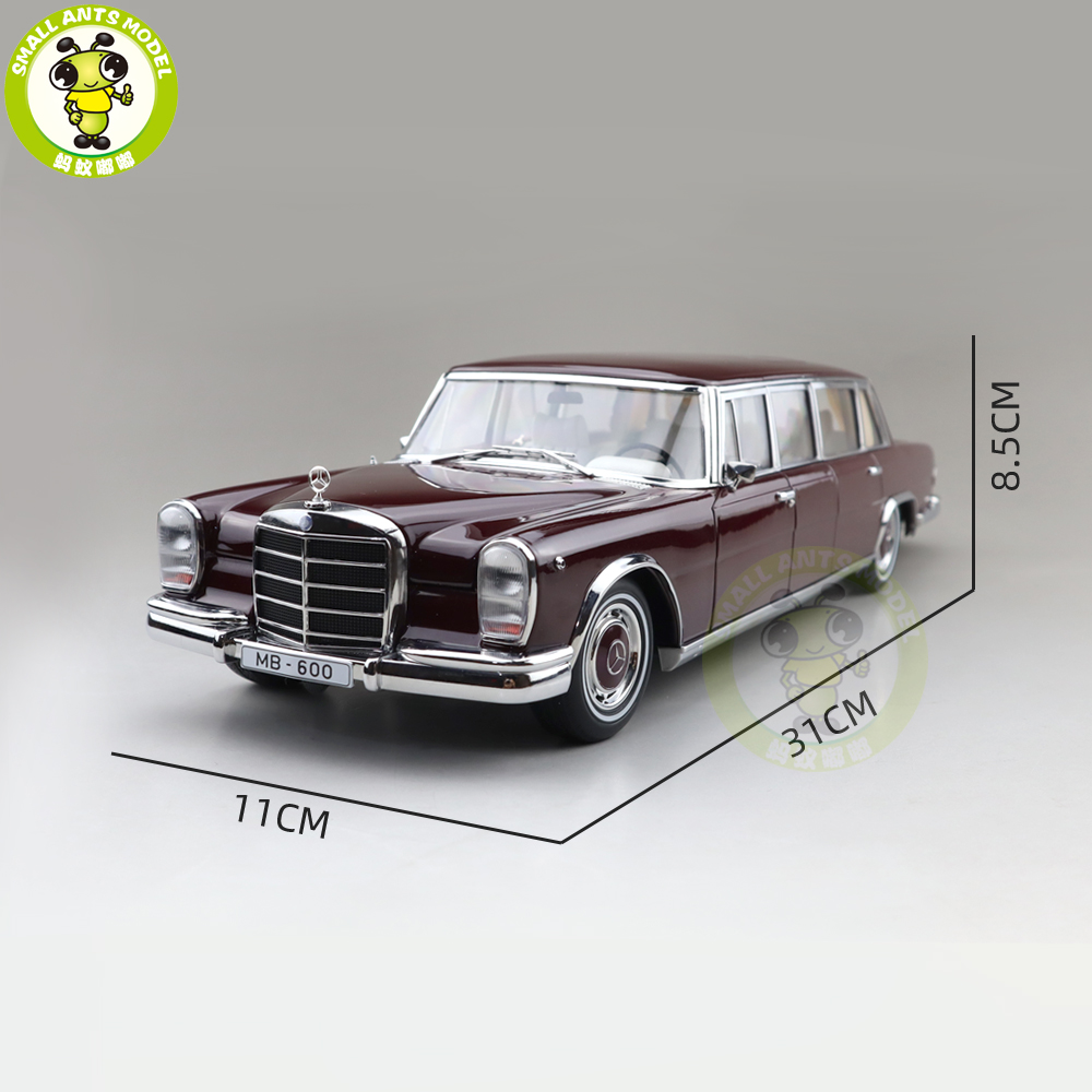 1/18 Mercedes Benz 600 Pullman W100 KengFai Diecast Model Toys Car