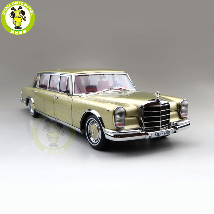 1/18 Mercedes Benz 600 Pullman W100 KengFai Diecast Model Toys Car Boys Girls Gifts