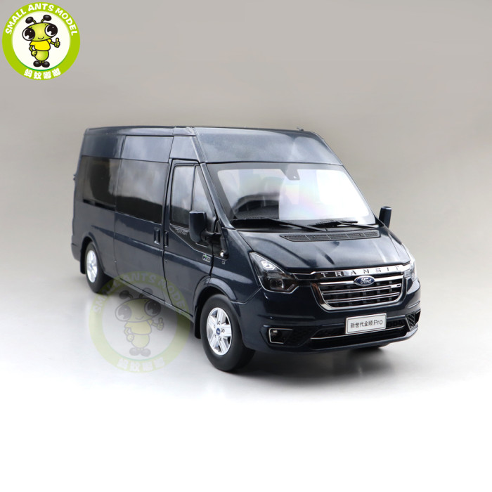 1/18 Ford Transit PRO With Lights Van Cargo MPV Diecast Model Car Toys Boys Girls Gifts