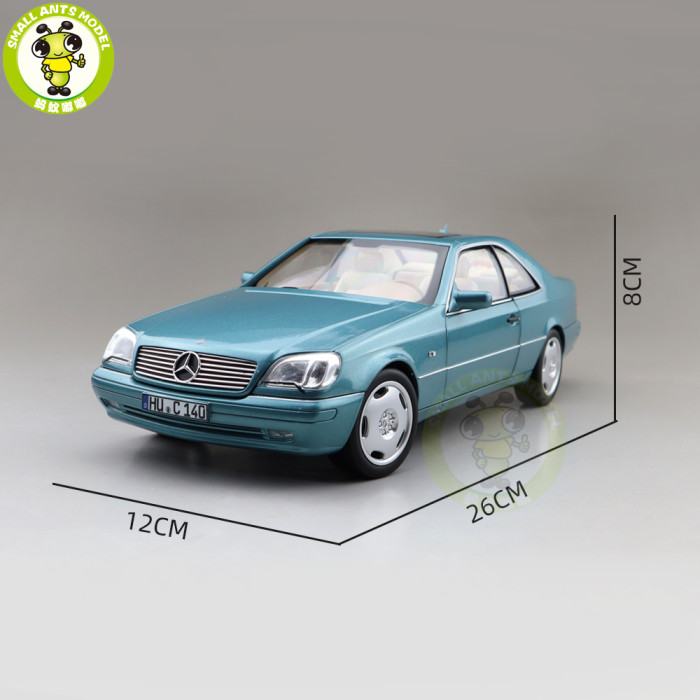 1/18 Mercedes Benz CL600 Coupe 1997 Norev 183448 Diecast Model Toys Car Boys Girls Gifts