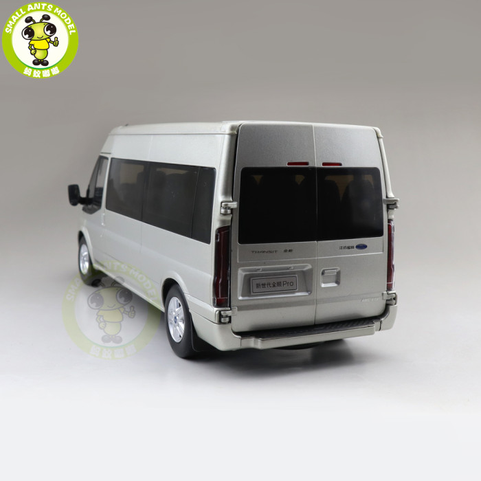 1/18 Ford Transit PRO With Lights Van Cargo MPV Diecast Model Car Toys Boys Girls Gifts