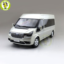 1/18 Ford Transit PRO With Lights Van Cargo MPV Diecast Model Car Toys Boys Girls Gifts