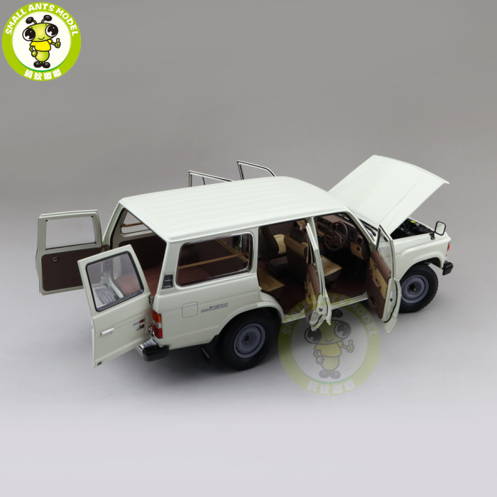 1/18 Toyota Land Cruiser 60 LC60 KYOSHO Diecast Model Toy Car Gifts For Friends Father