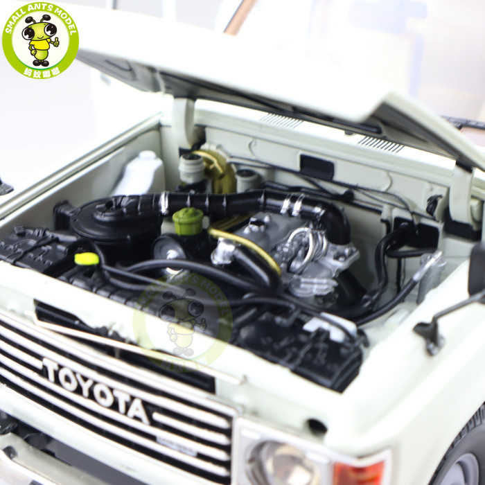 1/18 Toyota Land Cruiser 60 LC60 KYOSHO Diecast Model Toy Car Gifts For Friends Father
