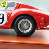 1/18 Ferrari 250 GTO 1962 LeMans No.19 Handmade Resin Model Toys Car Collection