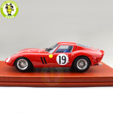 1/18 Ferrari 250 GTO 1962 LeMans No.19 Handmade Resin Model Toys Car Collection