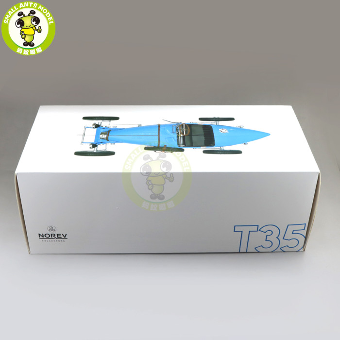 1/12 Norev Bugatti T35 1925 Diecast Model Toys Car Boys Girls Gifts