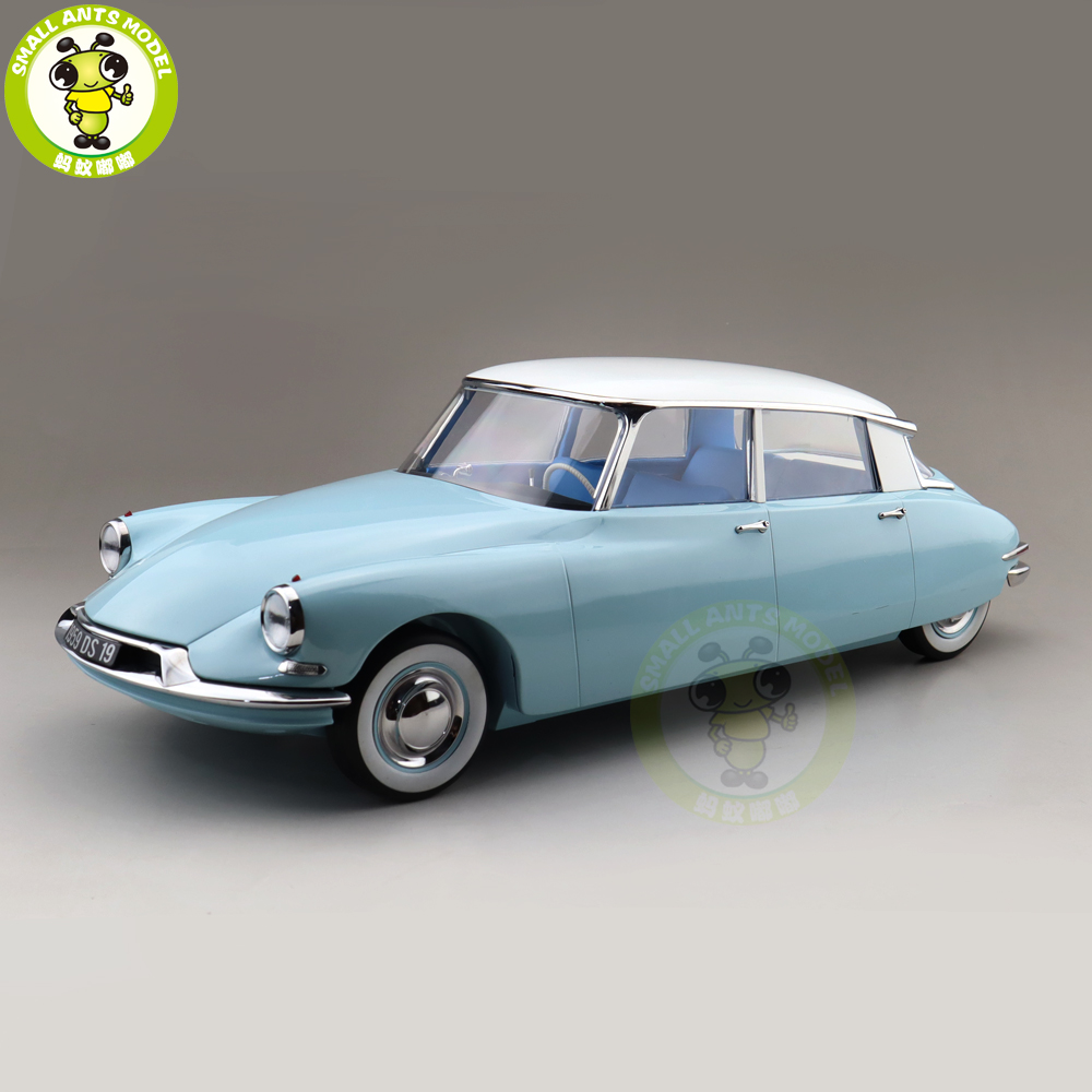 ノレブ 1/12 シトロエン DS 19 1959 (ブルー/ホワイト) 1/12 Norev Citroen DS 19 1956 Diecast Model Toys Car Boys Girls