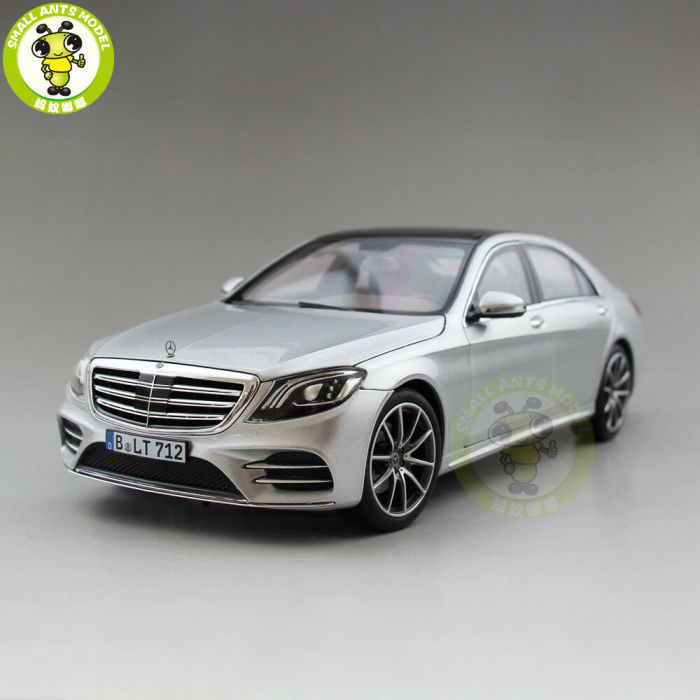 1/18 Mercedes Benz S Class AMG Line 2018 Norev 183792 Diecast Model Cars Toys Gifts For Husband Father Boyfriend