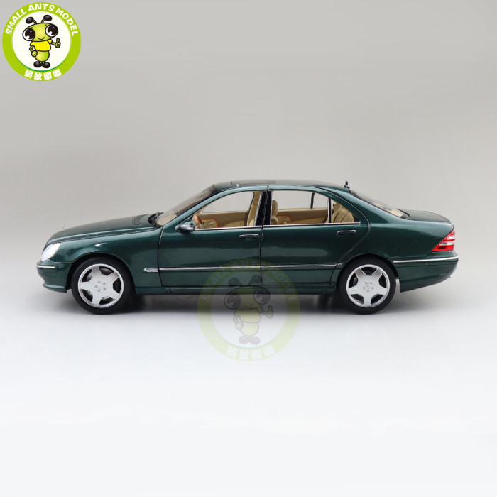 1/18 Mercedes Benz S600 1998 S CLASS W220 Norev Diecast Metal Toys Car Model Boys Girls Gifts