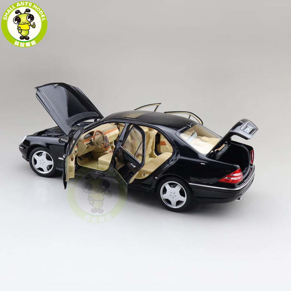 1/18 Mercedes Benz S600 1998 S CLASS W220 Norev Diecast Metal Toys