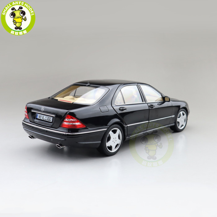 1/18 Mercedes Benz S600 1998 S CLASS W220 Norev Diecast Metal Toys Car Model Boys Girls Gifts