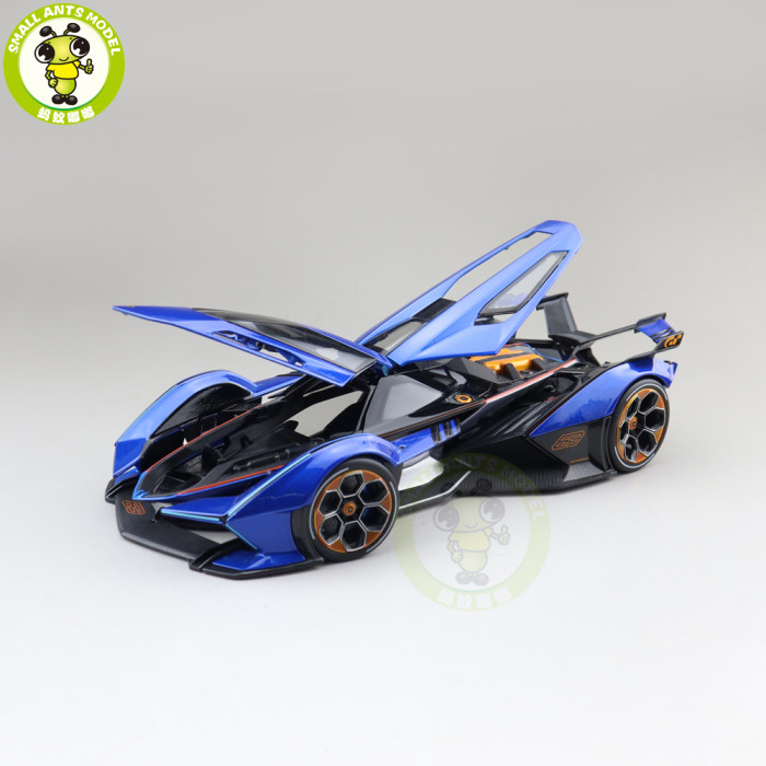1/18 Lamborghini Lambo V12 Vision Gran Turismo Maisto 31454 Diecast Model Car Toys Boys Gilrs Gifts