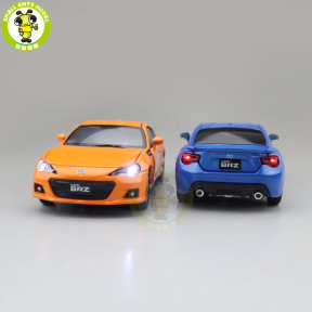 1/32 JKM Subaru BRZ Racing Car With Lights Diecast Model Toys Car Boys Girls Gifts