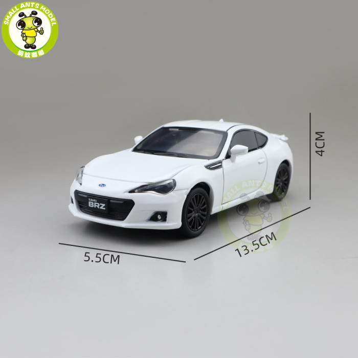 1/32 JKM Subaru BRZ Racing Car With Lights Diecast Model Toys Car Boys Girls Gifts